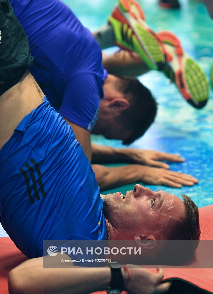 Тренировочный сбор сборной России по лыжным гонкам в Австрии