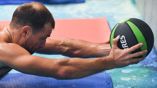 Тренировочный сбор сборной России по лыжным гонкам в Австрии