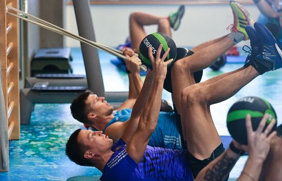 Тренировочный сбор сборной России по лыжным гонкам в Австрии