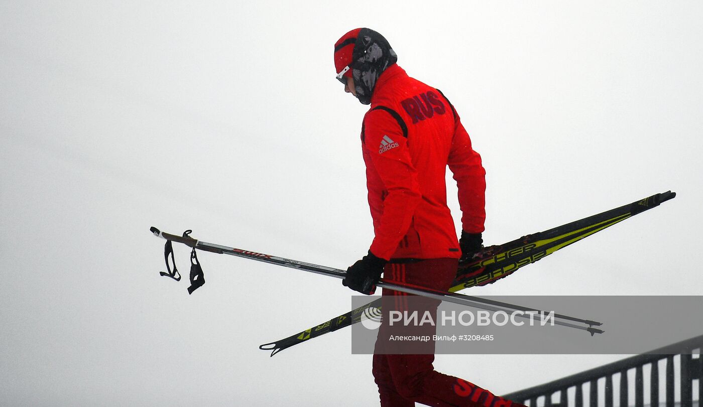 Тренировочный сбор сборной России по лыжным гонкам в Австрии