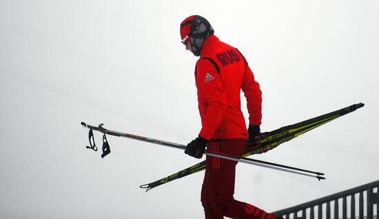 Тренировочный сбор сборной России по лыжным гонкам в Австрии