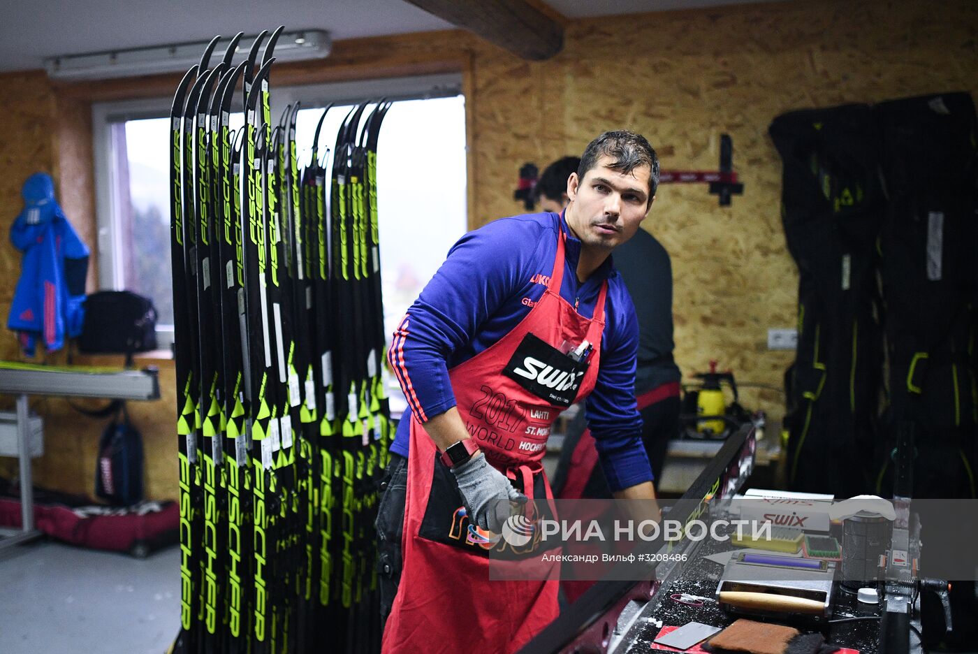 Тренировочный сбор сборной России по лыжным гонкам в Австрии