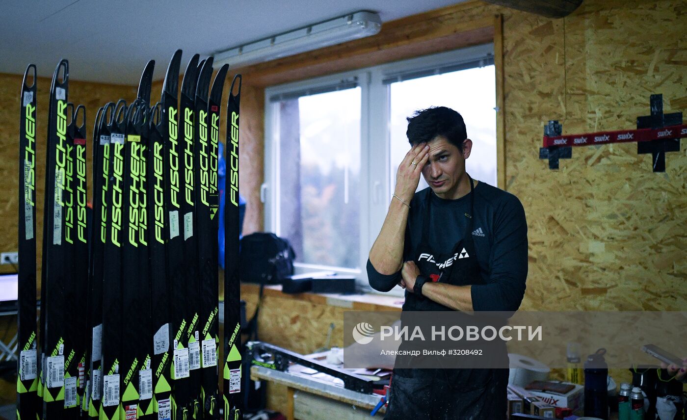 Тренировочный сбор сборной России по лыжным гонкам в Австрии