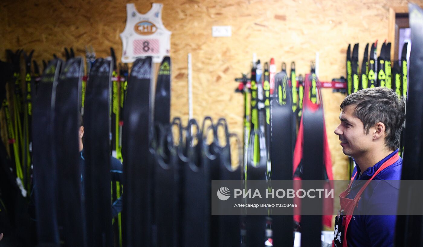 Тренировочный сбор сборной России по лыжным гонкам в Австрии