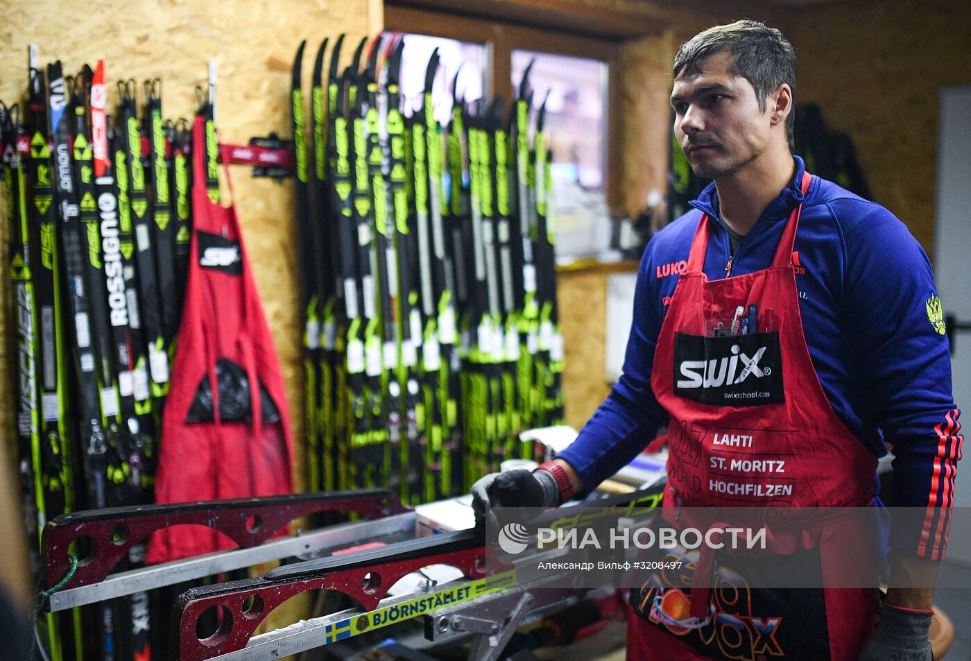 Тренировочный сбор сборной России по лыжным гонкам в Австрии