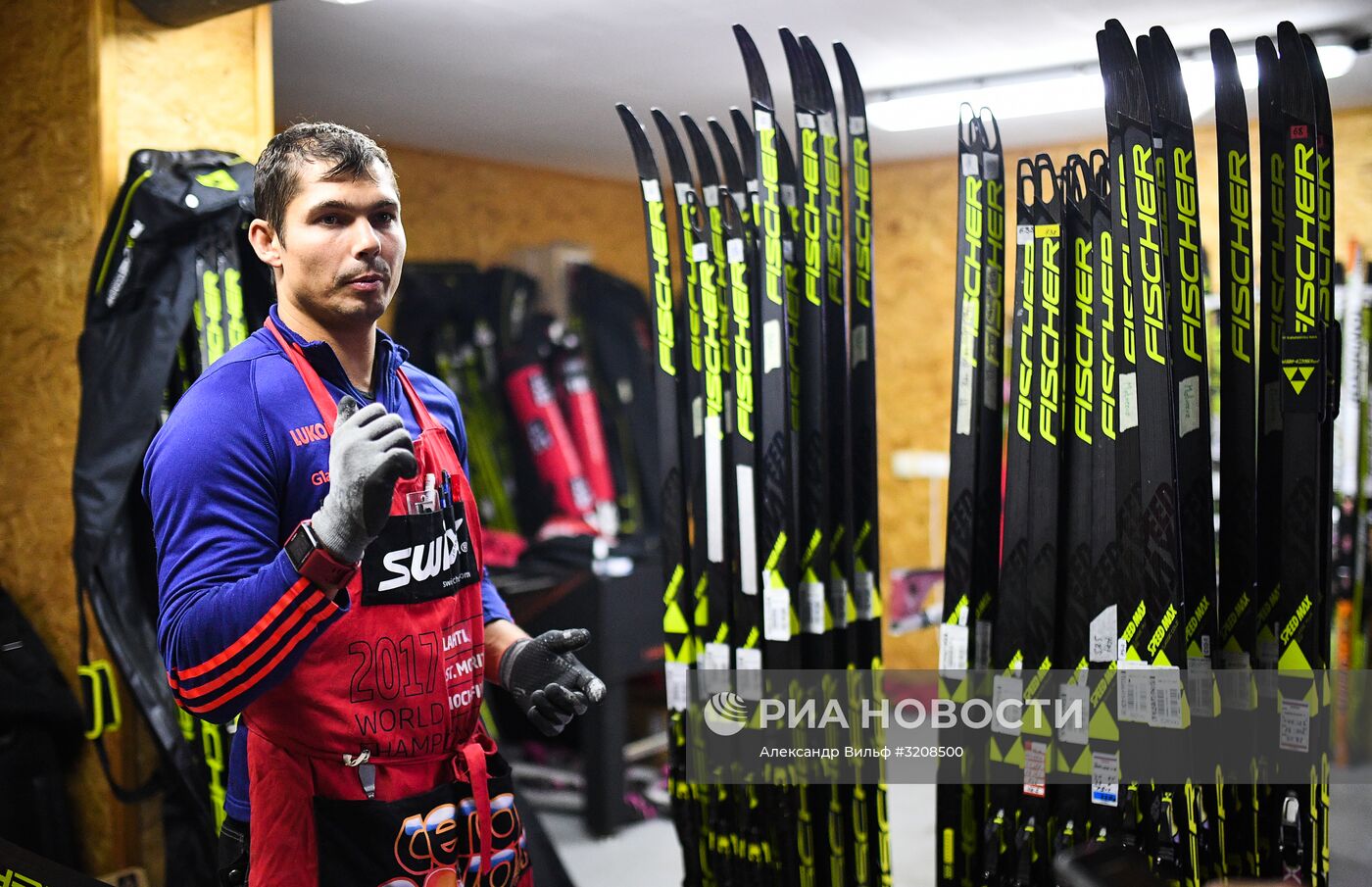 Тренировочный сбор сборной России по лыжным гонкам в Австрии