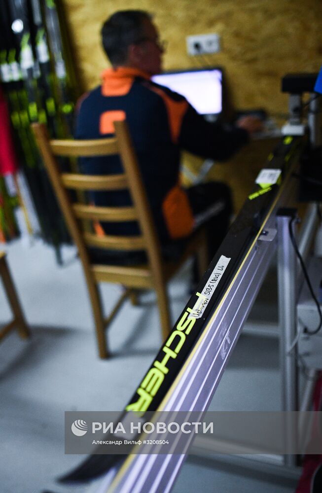 Тренировочный сбор сборной России по лыжным гонкам в Австрии