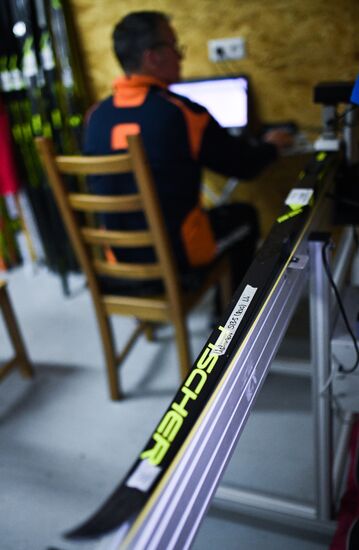 Тренировочный сбор сборной России по лыжным гонкам в Австрии