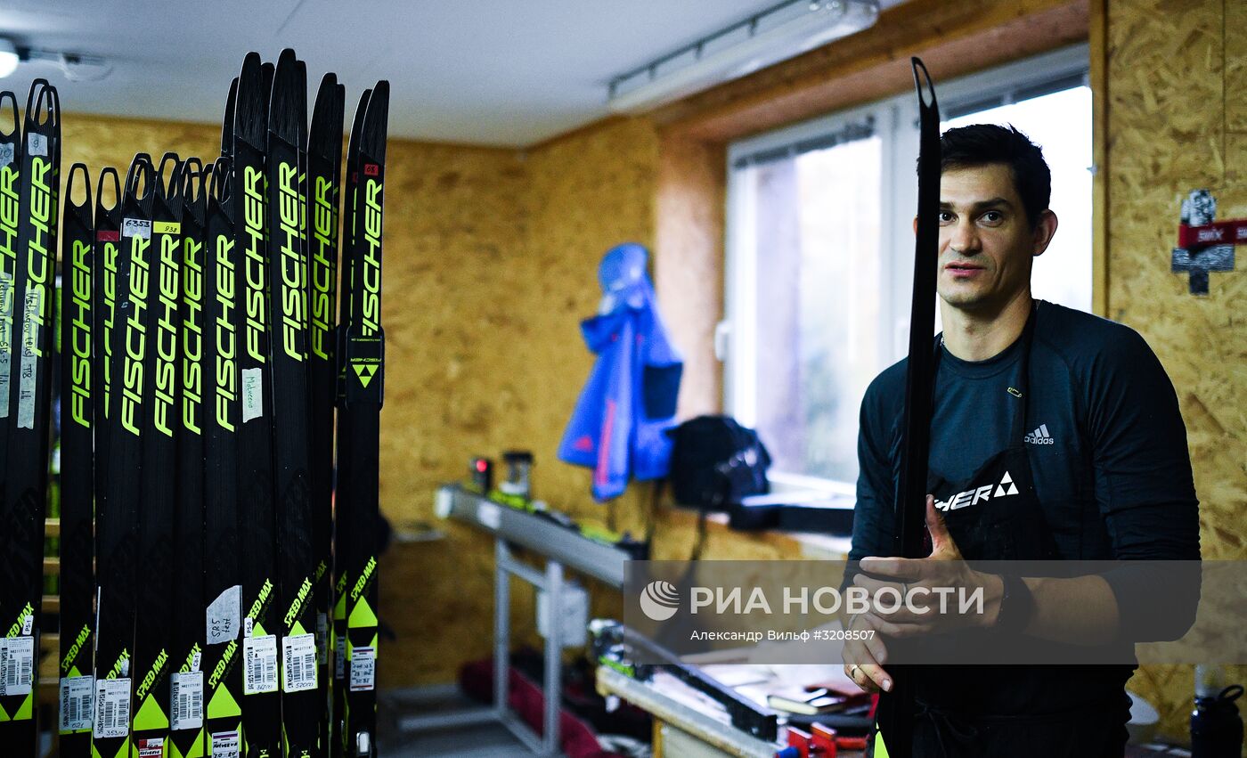 Тренировочный сбор сборной России по лыжным гонкам в Австрии