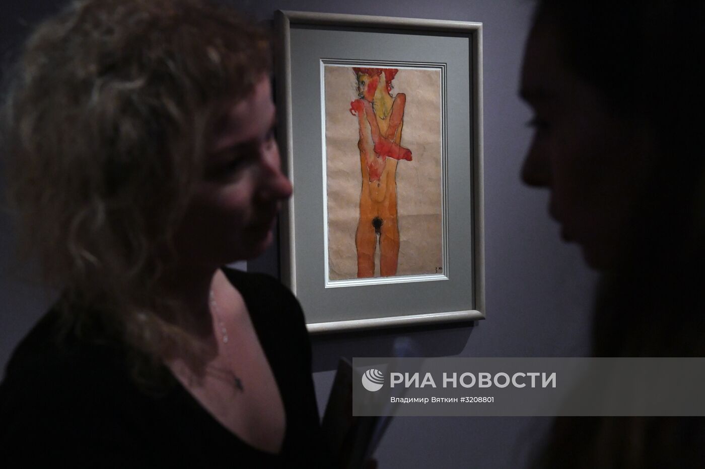 Открытие выставки "Густав Климт. Эгон Шиле. Рисунки из музея Альбертина (Вена)"