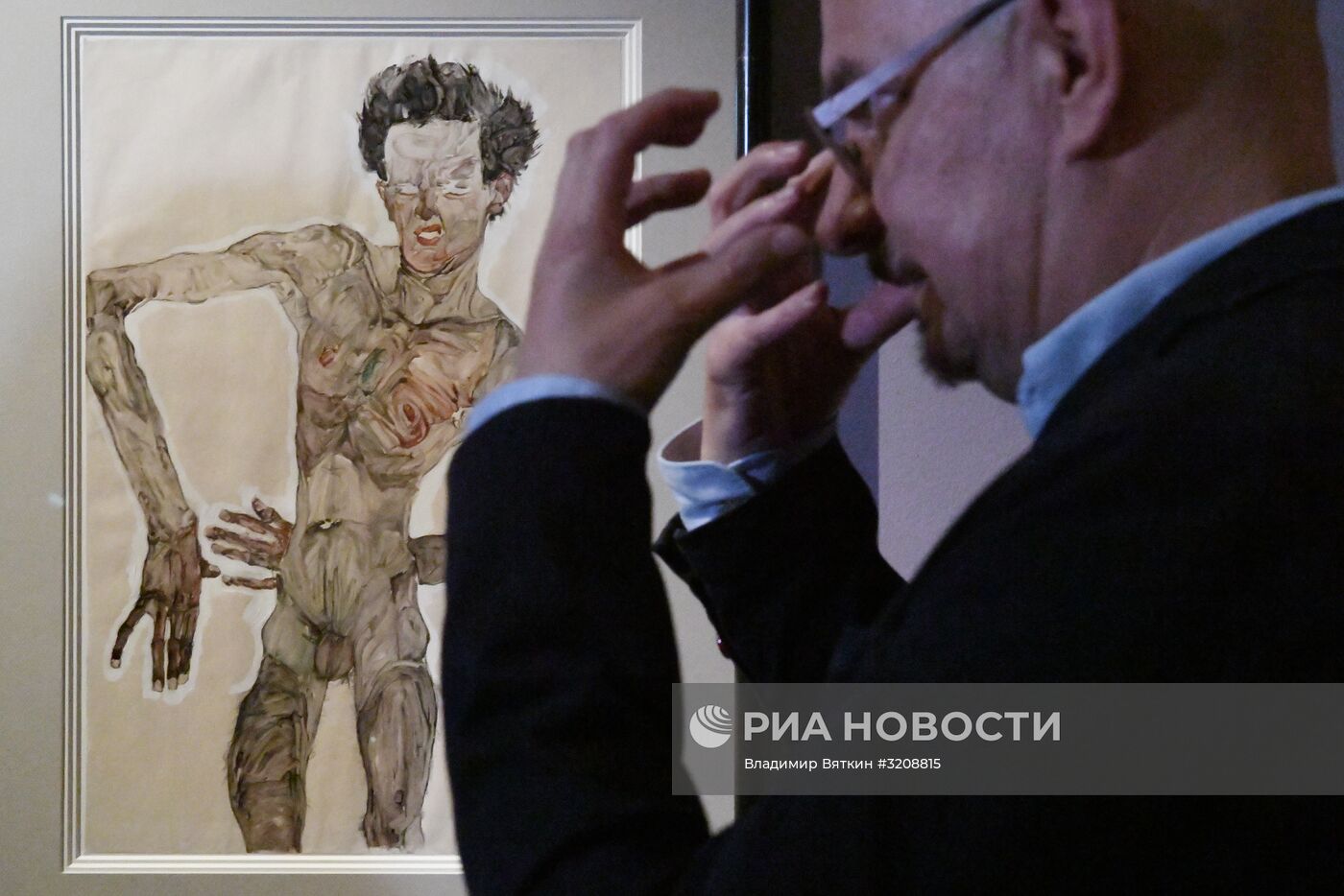 Открытие выставки "Густав Климт. Эгон Шиле. Рисунки из музея Альбертина (Вена)"