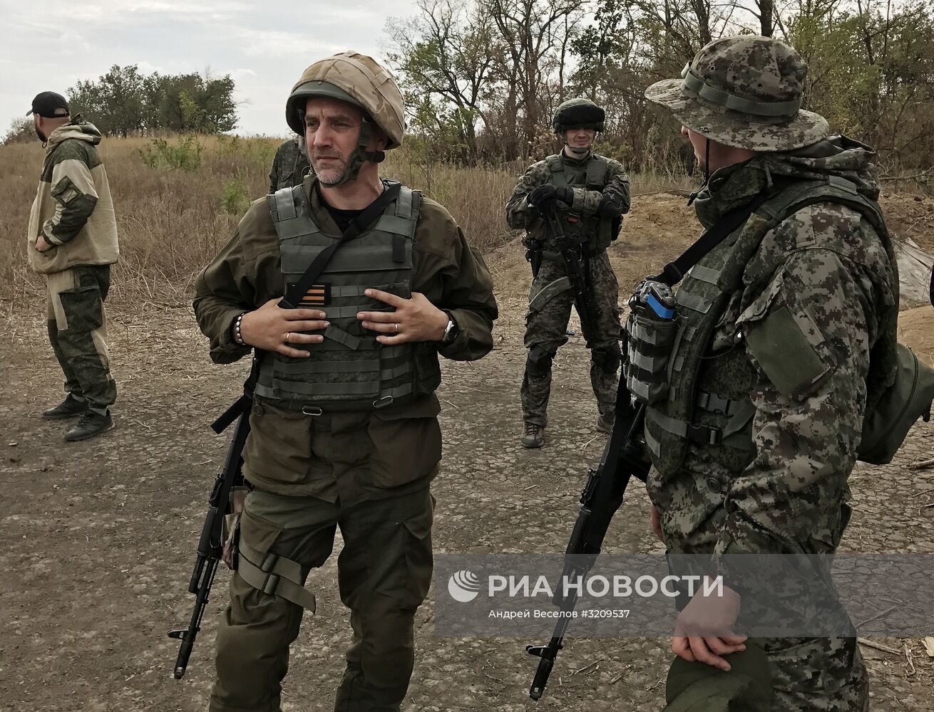 Военнослужащие полка спецназначения армии ДНР