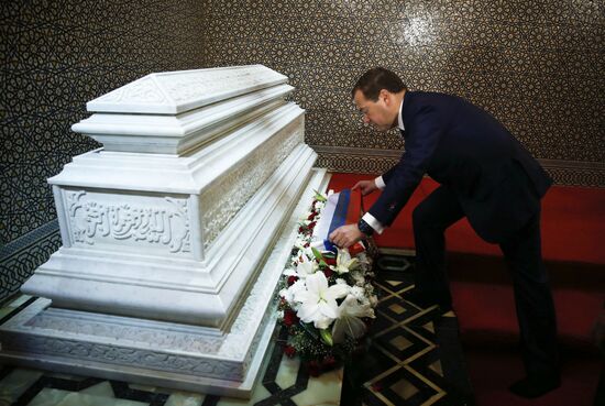 Рабочий визит премьер-министра РФ Д. Медведева в Марокко