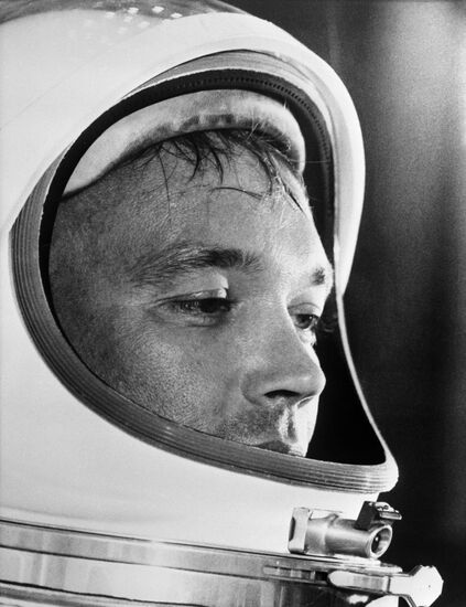 Американский астронавт М.Коллинз