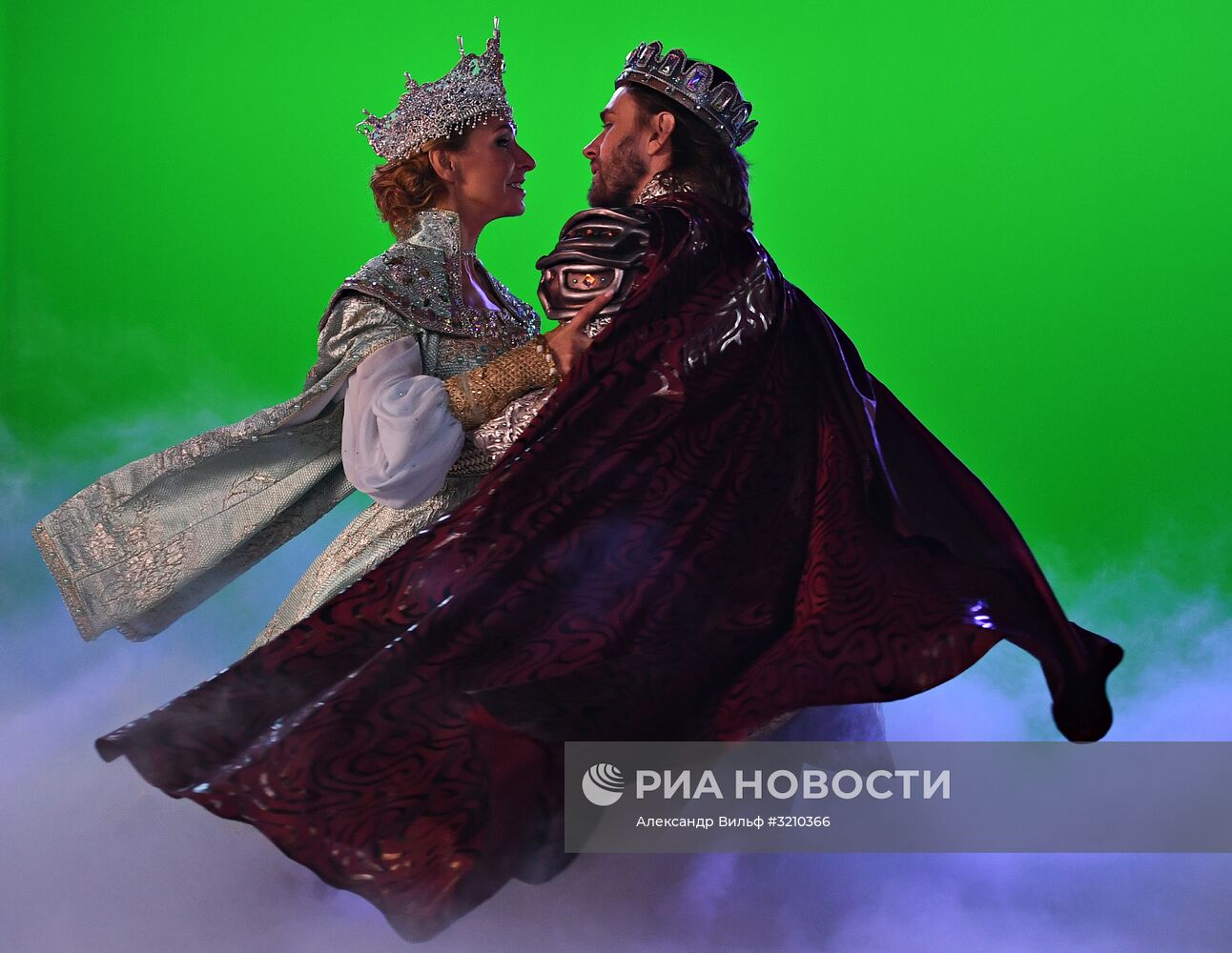 Репетиция шоу Татьяны Навки "Руслан и Людмила"