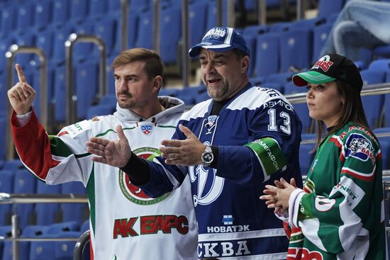 Хоккей. КХЛ. Матч "Динамо" (Москва) - "Ак Барс"