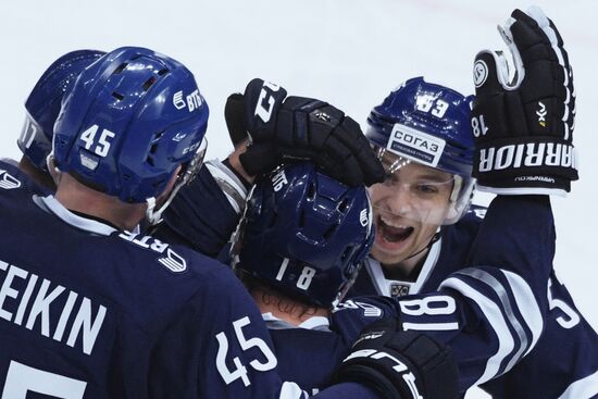 Хоккей. КХЛ. Матч "Динамо" (Москва) - "Ак Барс"