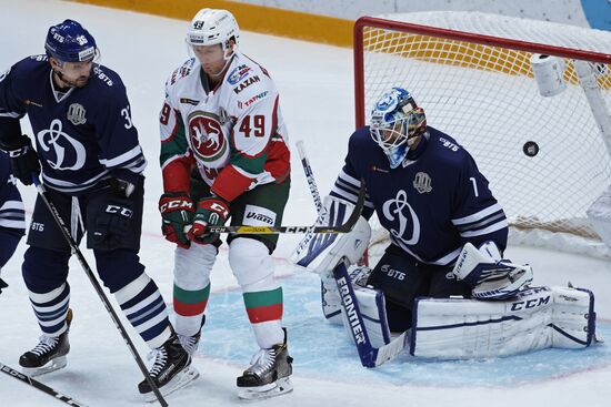 Хоккей. КХЛ. Матч "Динамо" (Москва) - "Ак Барс"