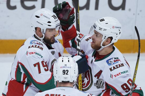 Хоккей. КХЛ. Матч "Динамо" (Москва) - "Ак Барс"