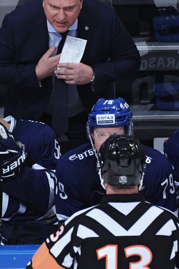 Хоккей. КХЛ. Матч "Динамо" (Москва) - "Ак Барс"