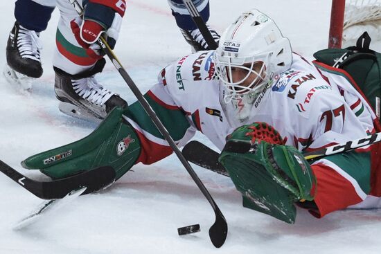 Хоккей. КХЛ. Матч "Динамо" (Москва) - "Ак Барс"