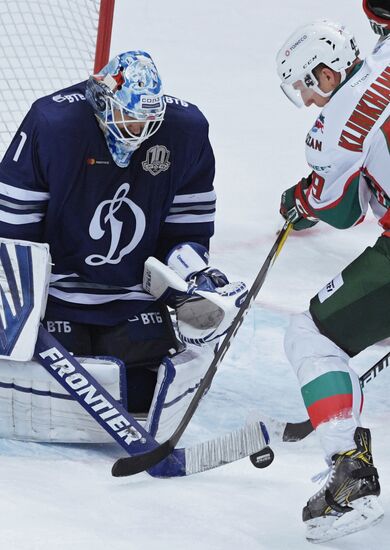 Хоккей. КХЛ. Матч "Динамо" (Москва) - "Ак Барс"