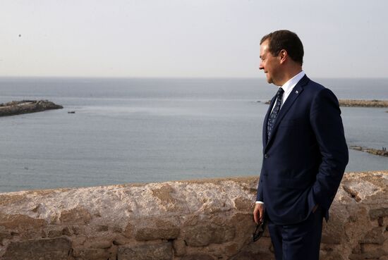 Рабочий визит премьер-министра РФ Д. Медведев в Марокко