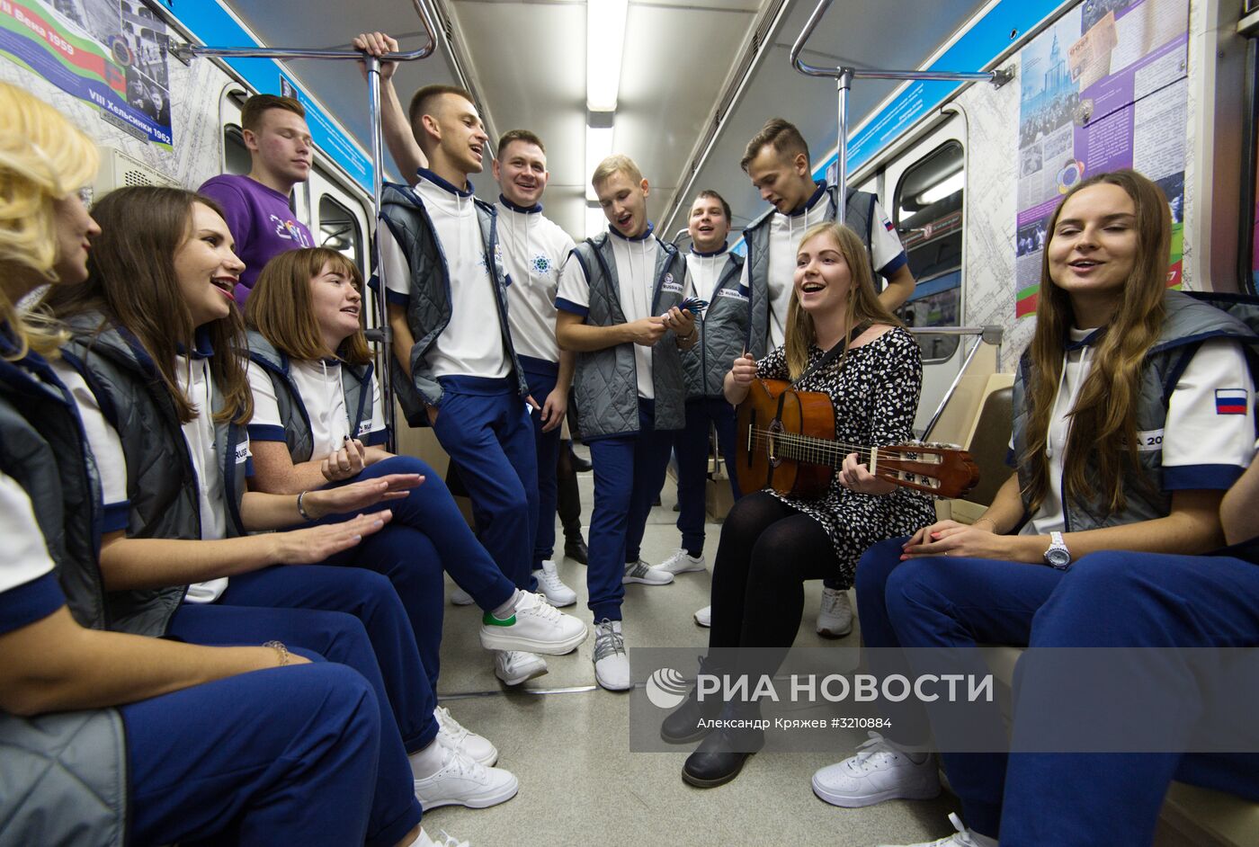 Экспозиция "Мы мечтою о мире живём!" в поезде-музее Новониколаевск-Новосибирск