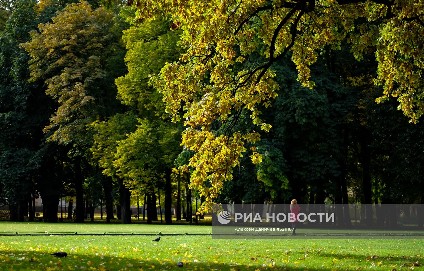 Осень в Санкт-Петербурге