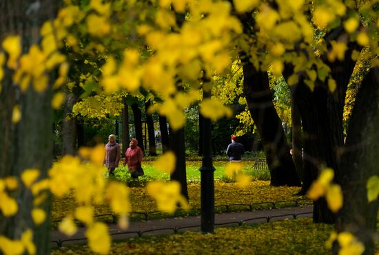 Осень в Санкт-Петербурге