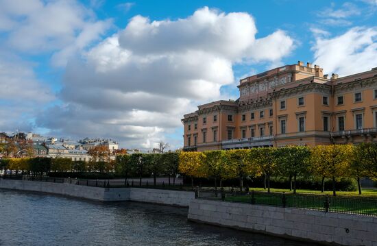 Осень в Санкт-Петербурге