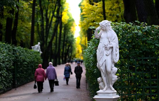 Осень в Санкт-Петербурге