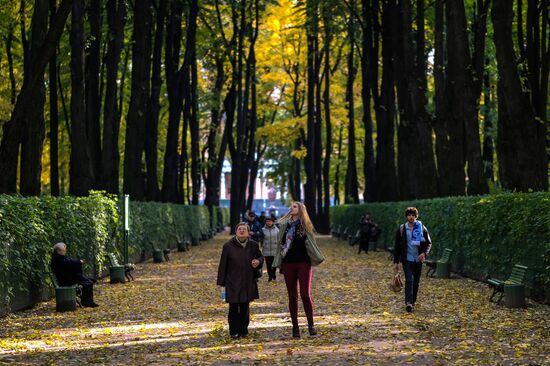 Осень в Санкт-Петербурге