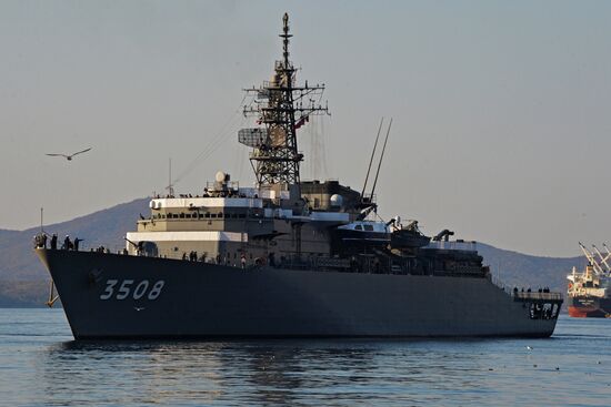 Корабли морских сил самообороны Японии прибыли во Владивосток