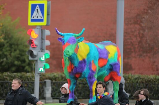 Карнавальное шествие в рамках XIX Всемирного фестиваля молодежи и студентов