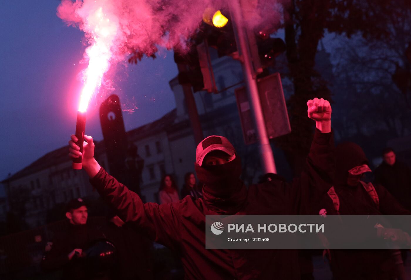 Акции националистов на Украине