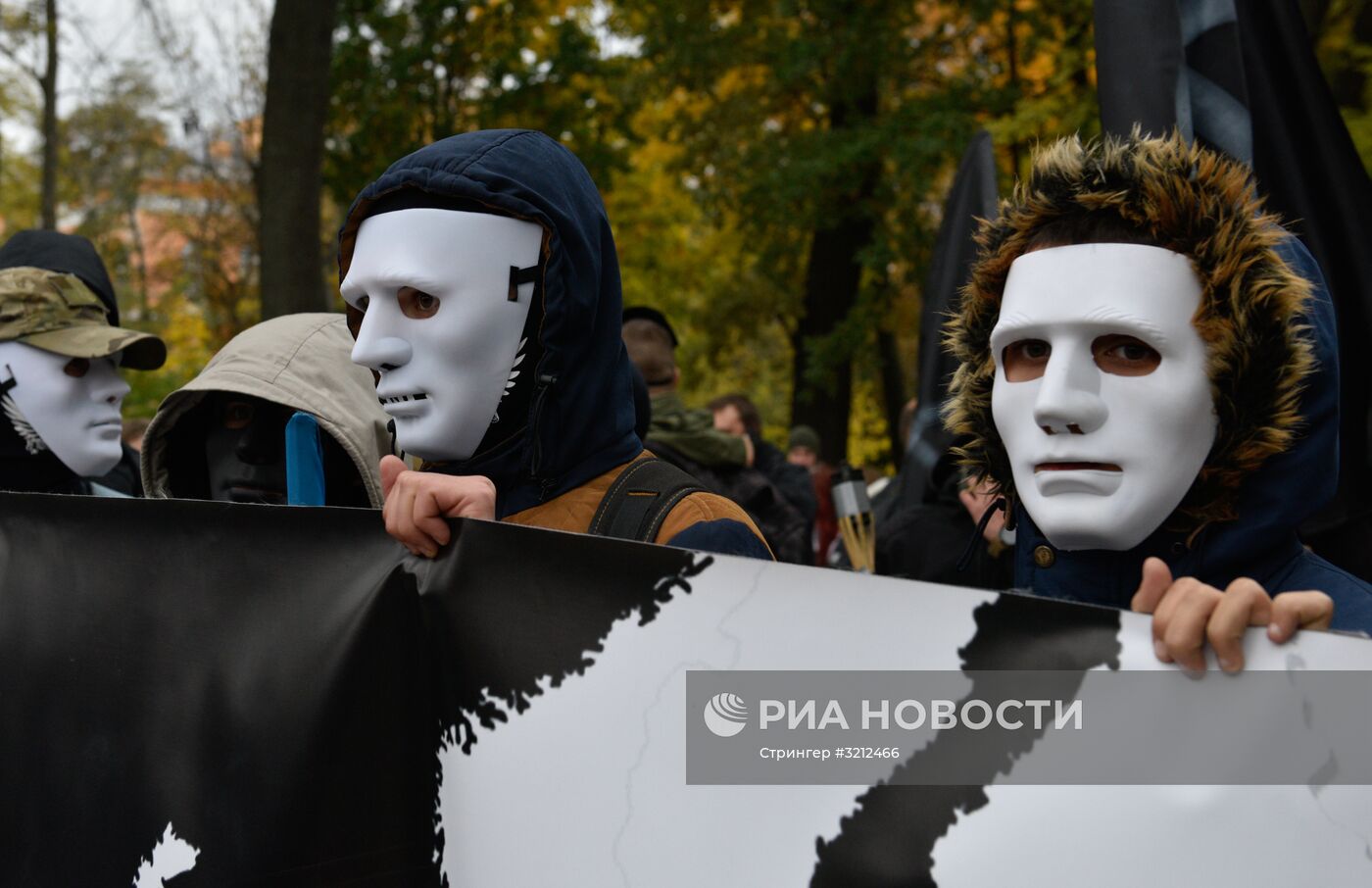 Акции националистов на Украине