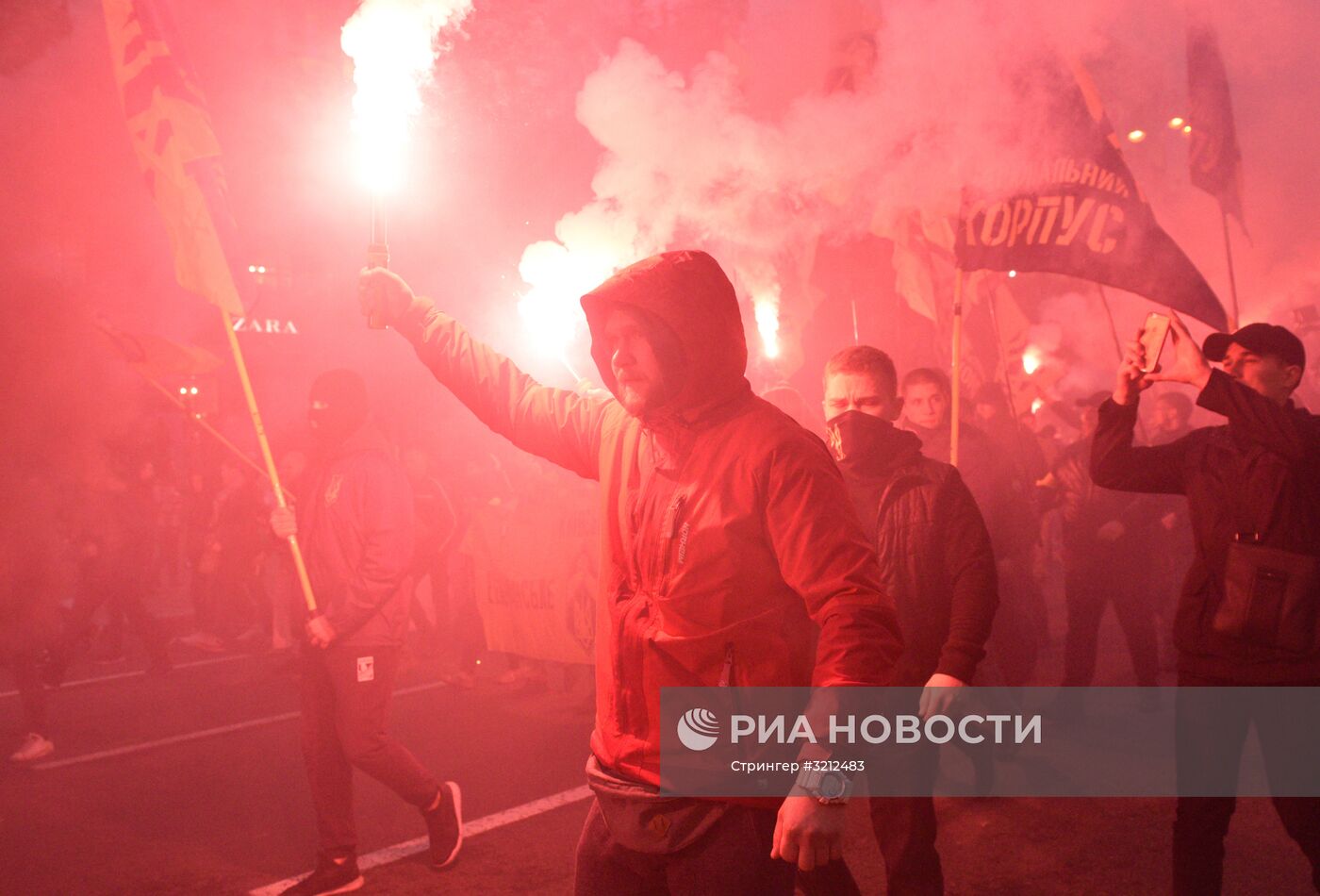 Акции националистов на Украине