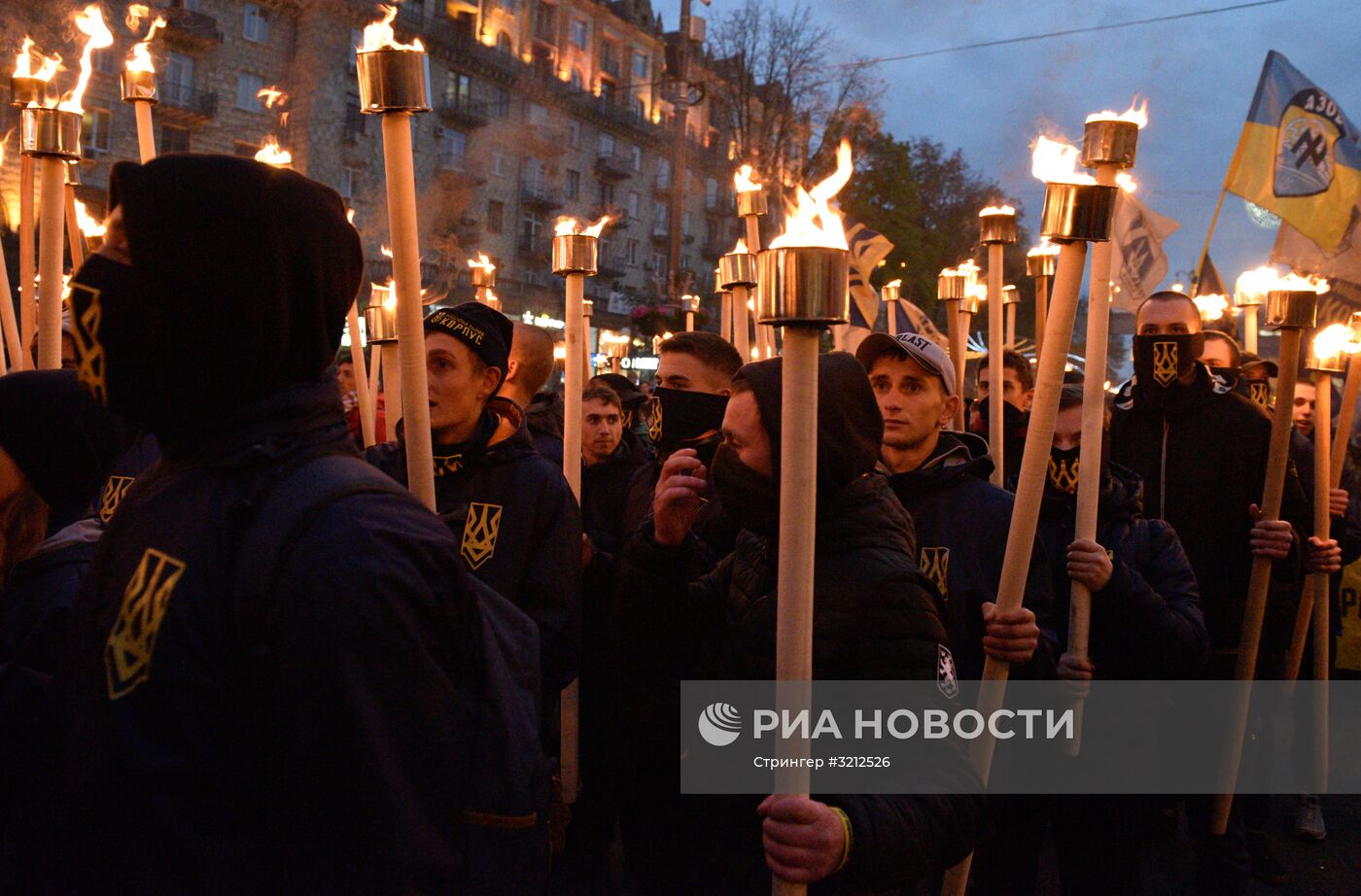 Акции националистов на Украине