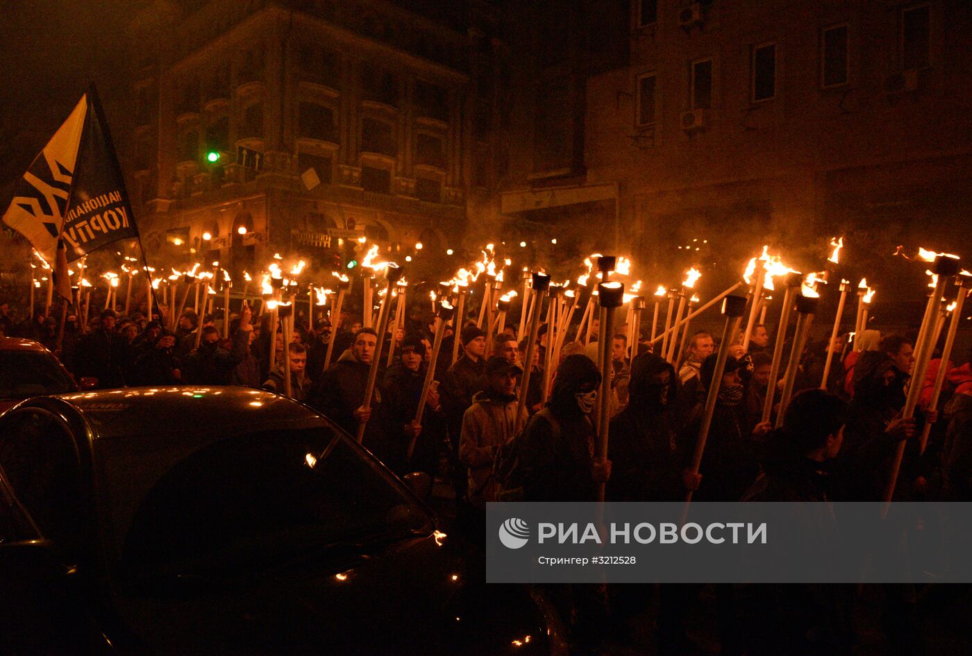 Акции националистов на Украине
