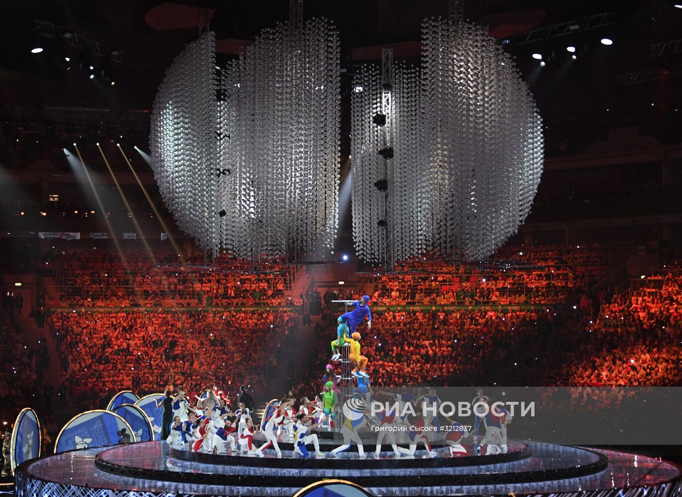 Церемония открытия XIX Всемирного фестиваля молодёжи и студентов