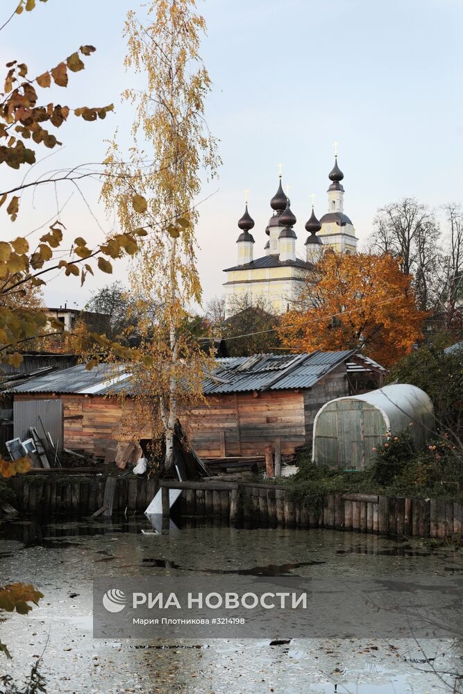 Золотая осень в Плёсе