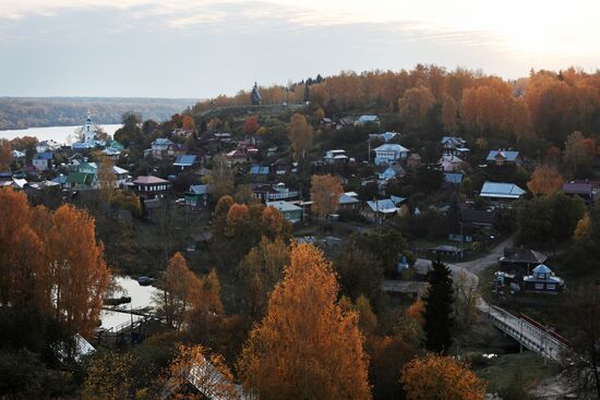 Золотая осень в Плёсе