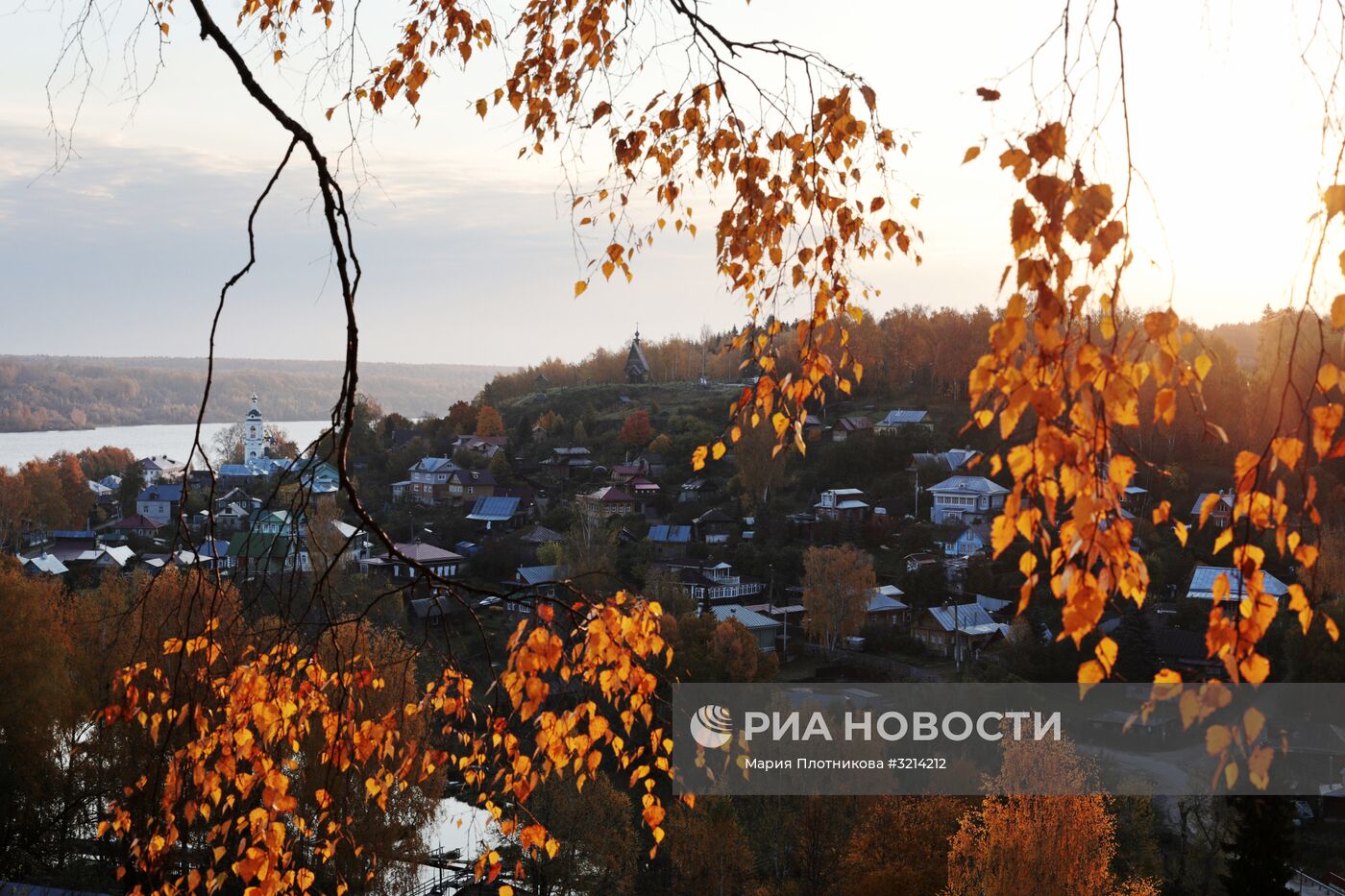 Золотая осень в Плёсе