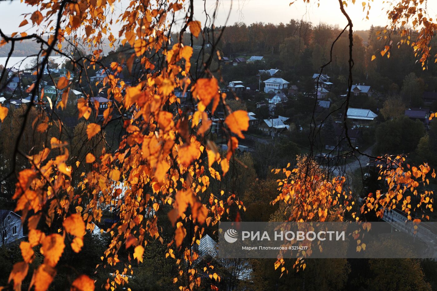 Золотая осень в Плёсе