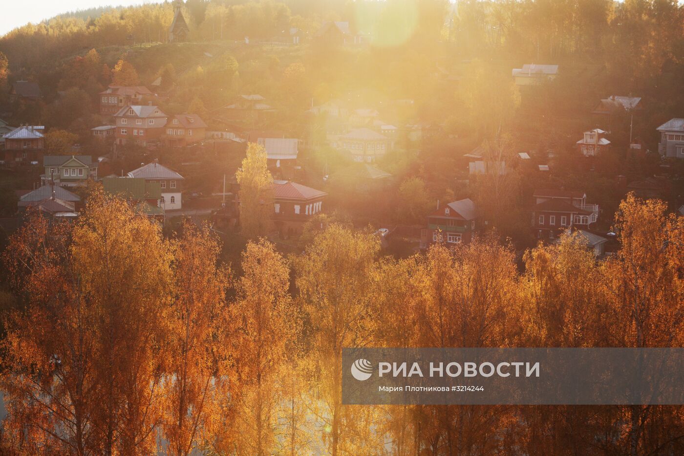 Золотая осень в Плёсе