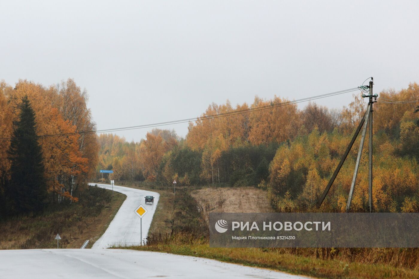 Золотая осень в Плёсе