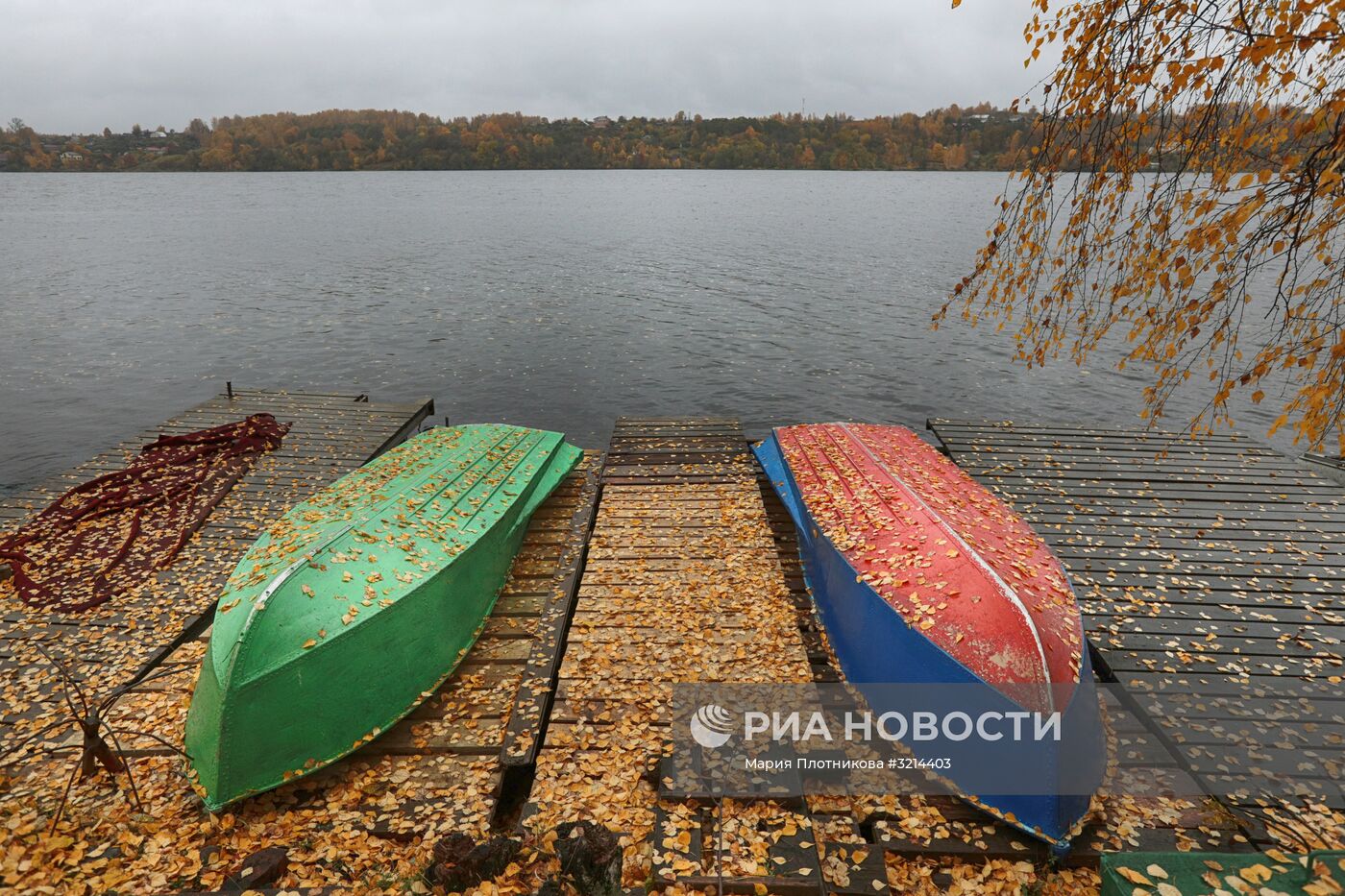 Золотая осень в Плёсе