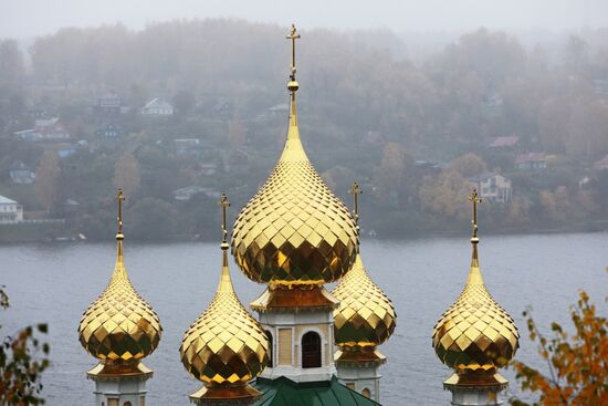 Золотая осень в Плёсе