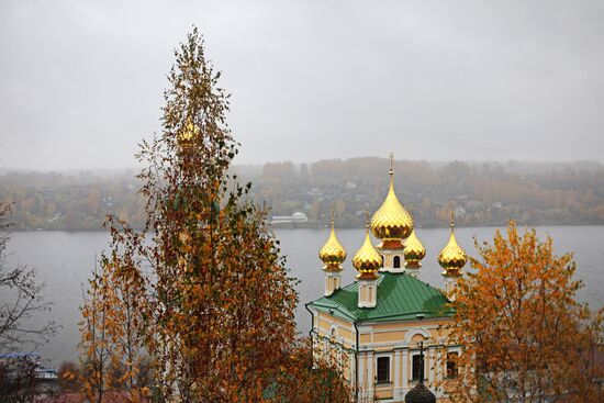 Золотая осень в Плёсе